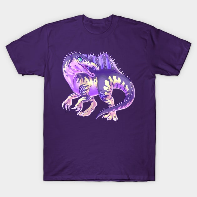 Pastel Spinosaurus T-Shirt by cometkins